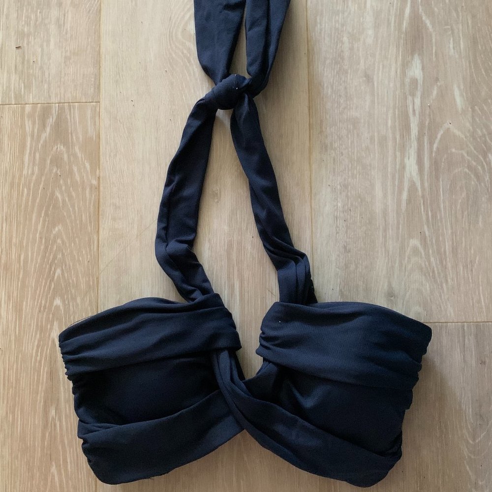 LIKE NEW Seafolly Swim Convertible Top -Navy Blue